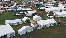 Typical agricultural show. Click for info on JF anchors suitable for trade shows