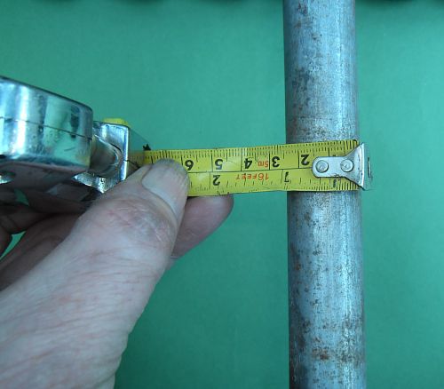 Incorrect method of measuring
